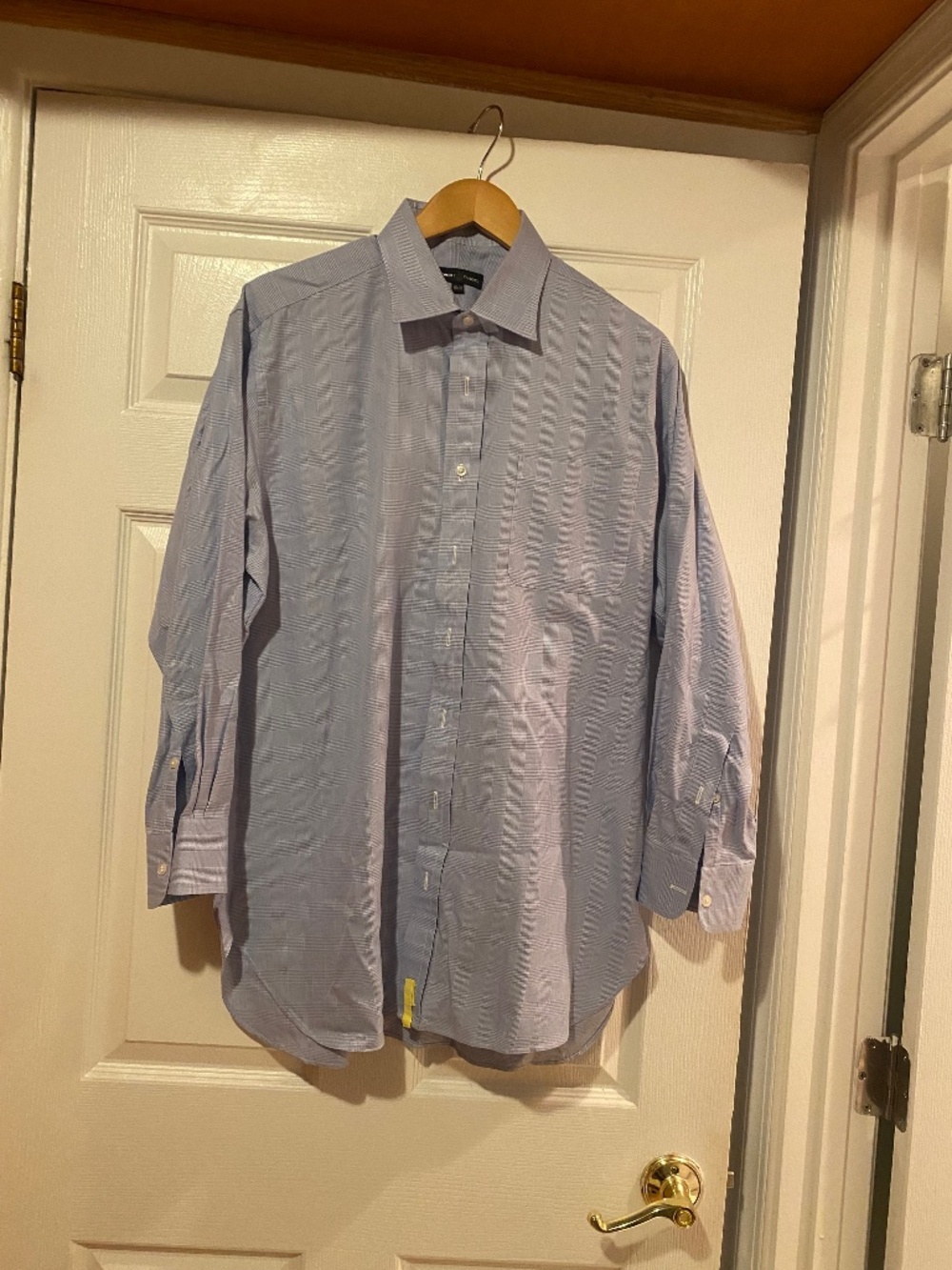 Robert Talbott Men’s Dress Shirt 100% Cotton 16 1/2 - 33 Very Good Condition